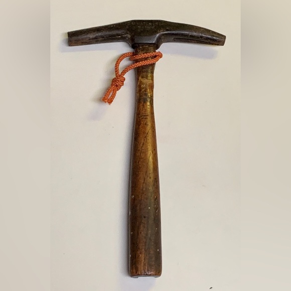 Early 20th Century Antique JM WATERSON DETROIT Leather Upholstery Tack Hammer - Picture 5 of 16